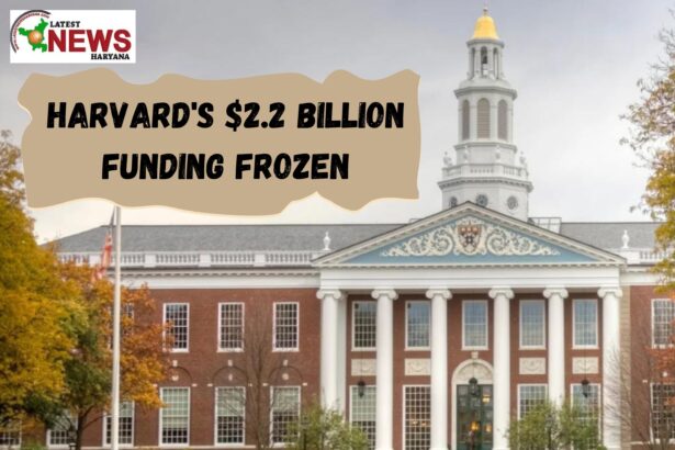 Harvard University की फंडिंग पर संकट