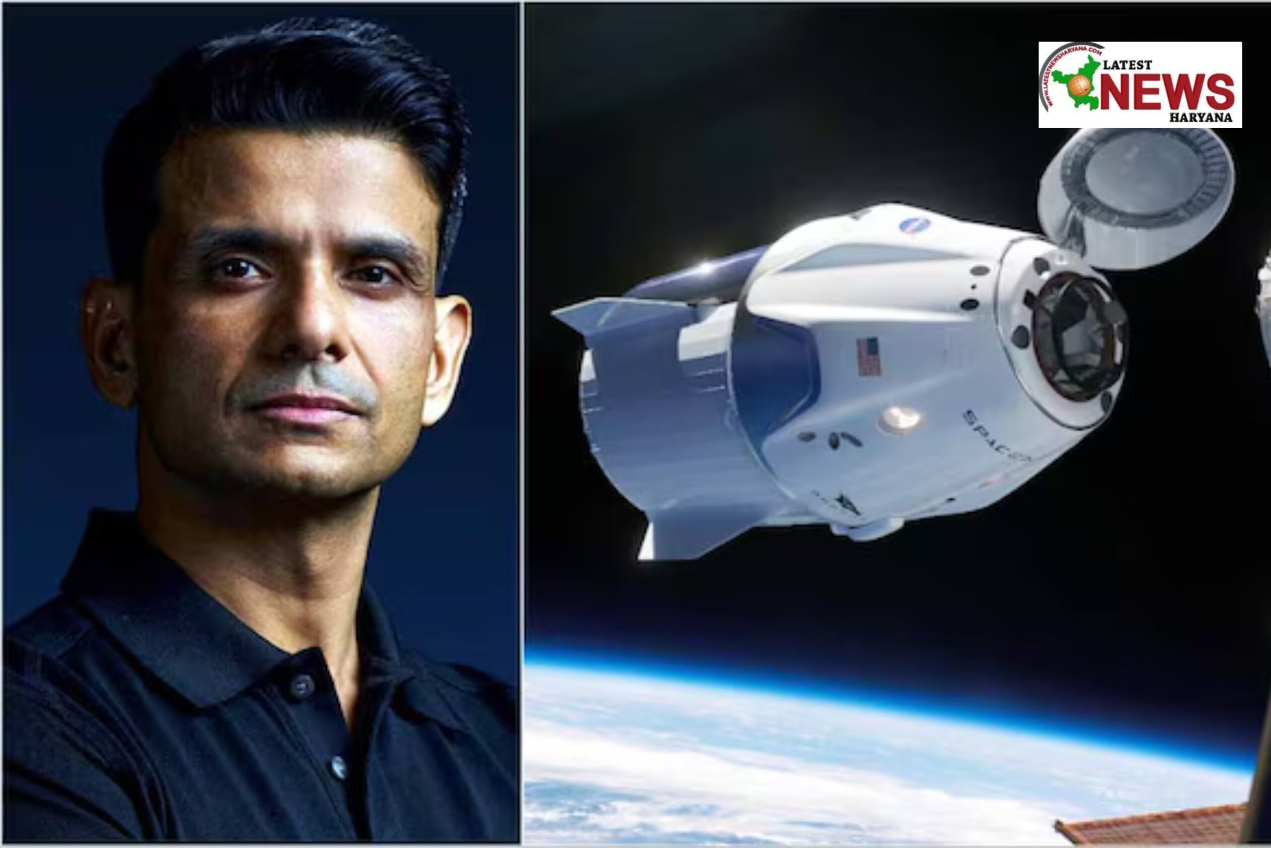 Shubhanshu Shukla ने रचा इतिहास! Axiom-4 मिशन से SpaceX Falcon 9 के ज़रिए पहुंचे International Space Station