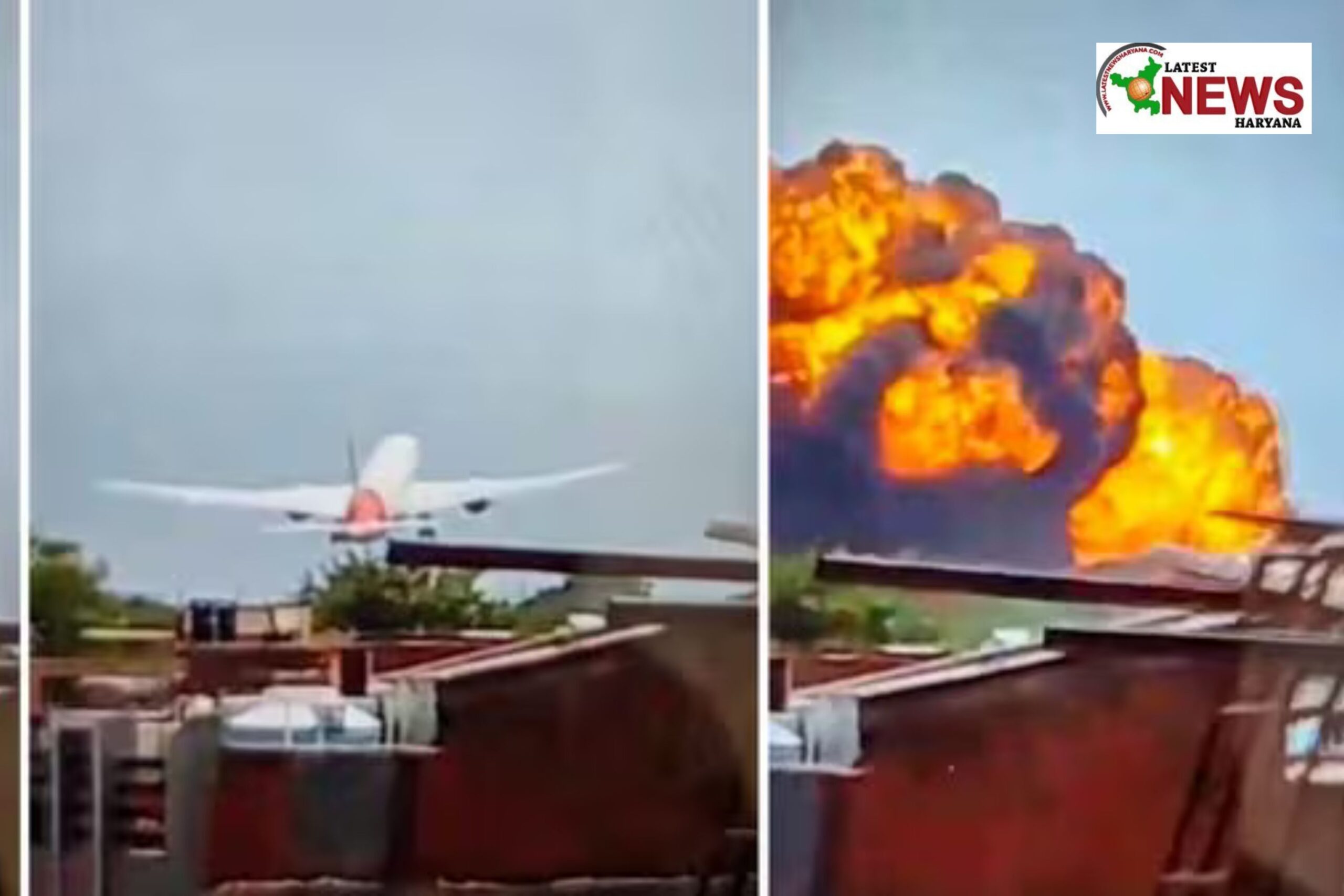 Ahmedabad में बड़ा हवाई हादसा: Ahmedabad Plane Crash में 242 लोग थे सवार, Doctors का Hostel भी चपेट में, मौके पर चीख-पुकार का मंजर